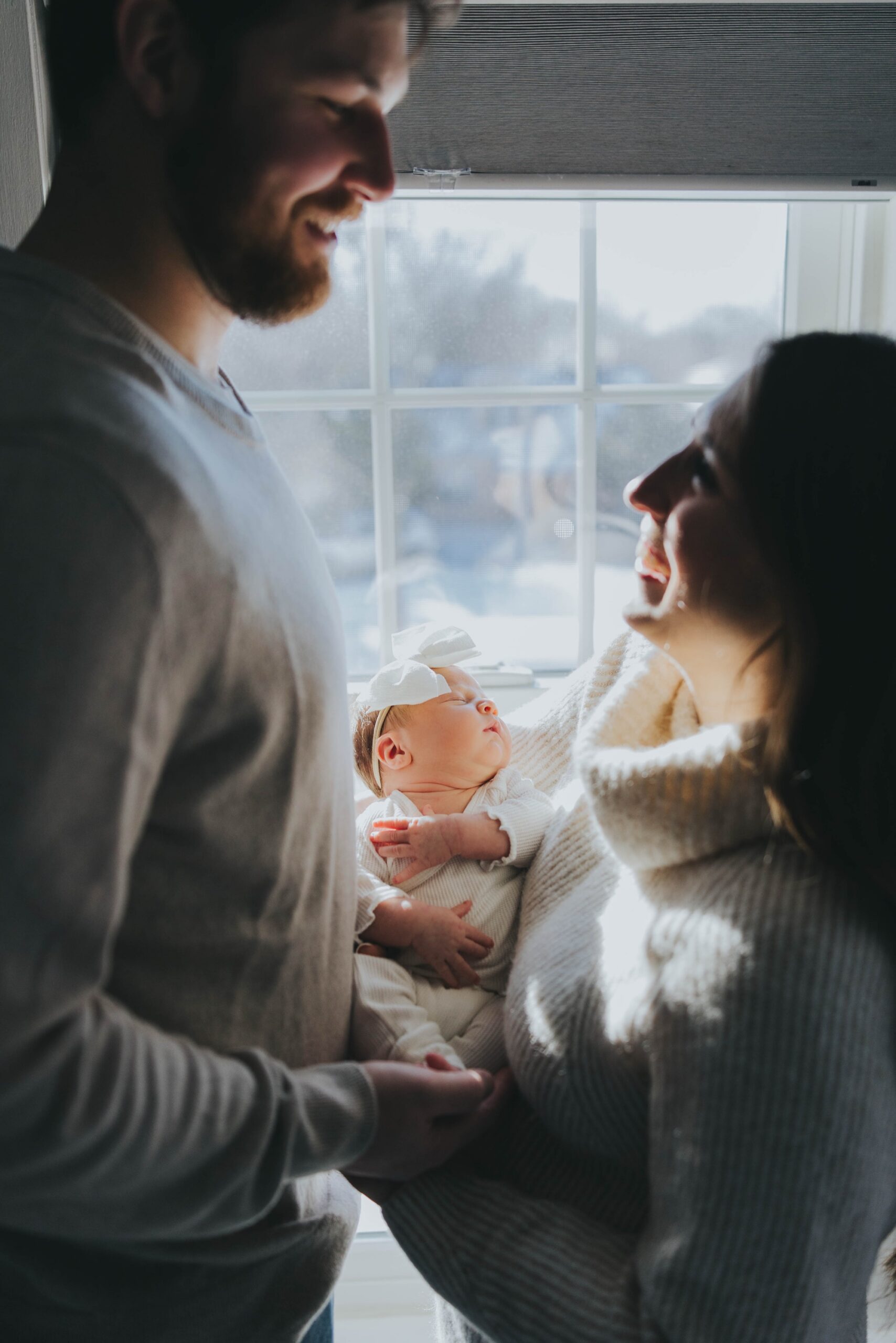 cute family photo combinations for you in-home newborn session