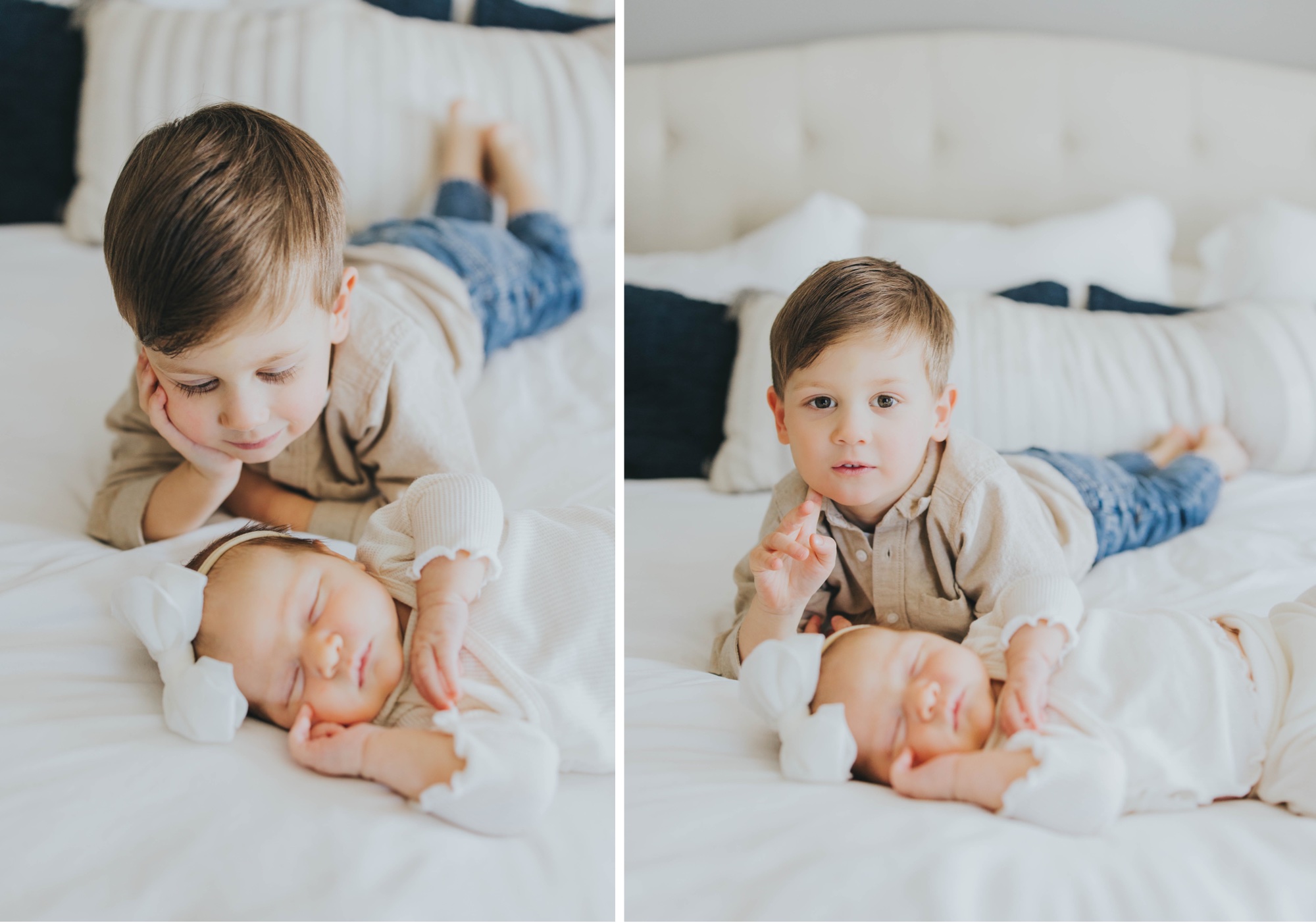 in-home newborn photography poses and ideas