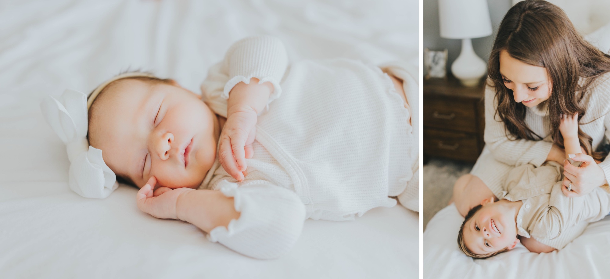 cute family photo combinations for you in-home newborn session