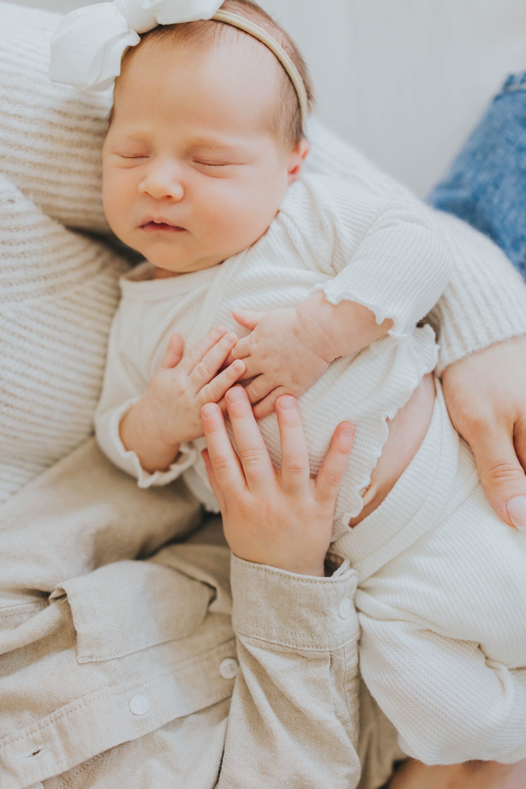 cute family photo combinations for you in-home newborn session