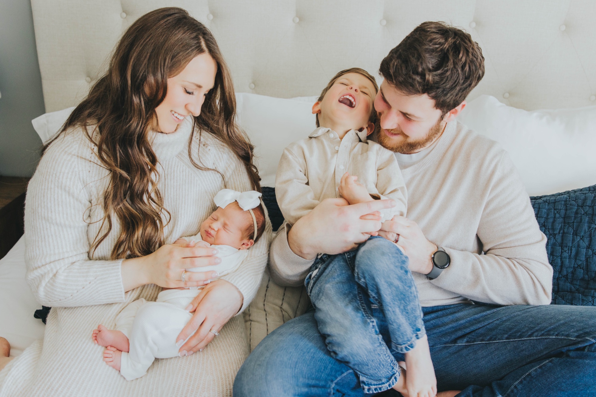 lifestyle newborn photography