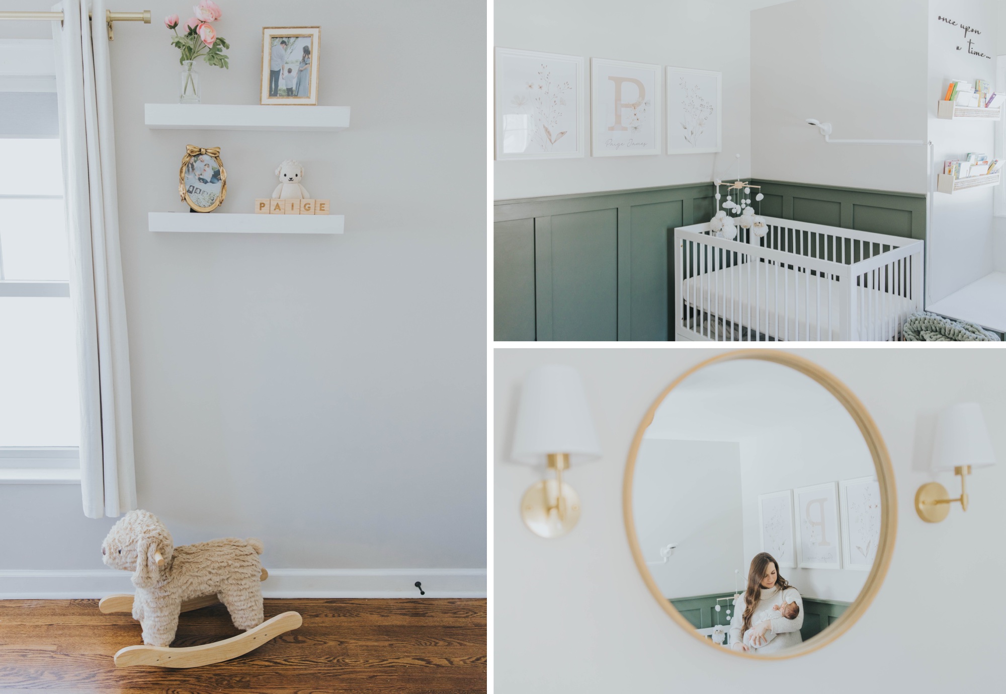 minimalist neutral nursery theme, design, and decor