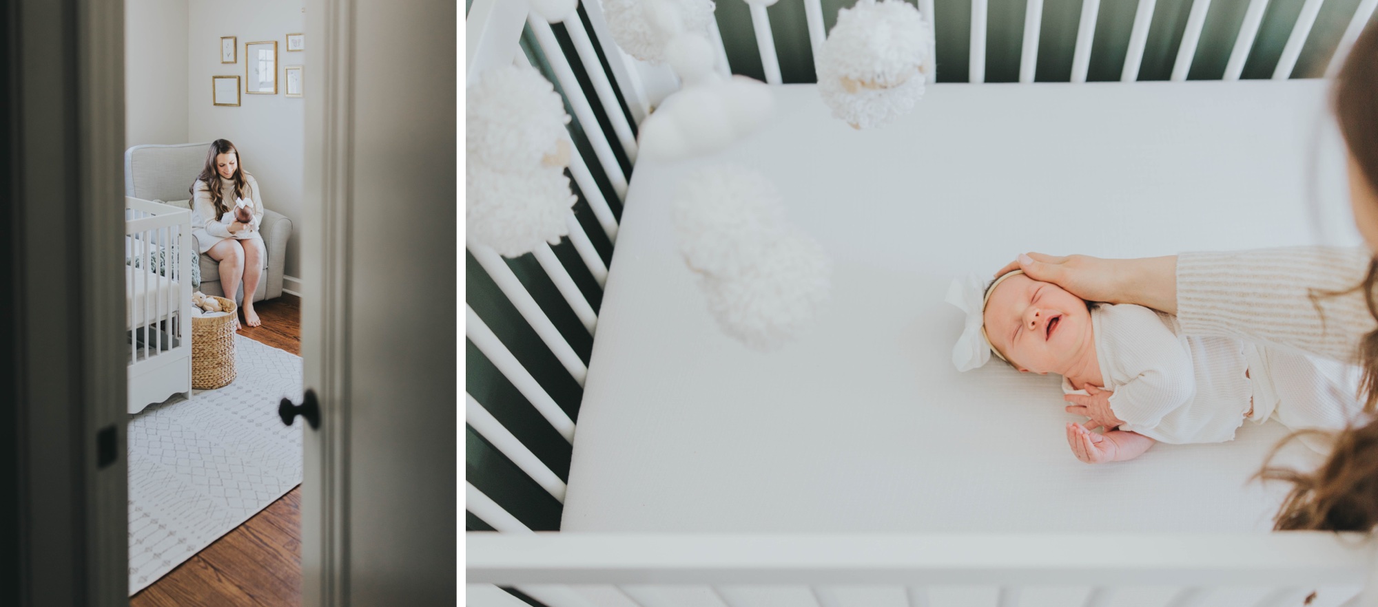 cute family photo combinations for you in-home newborn session